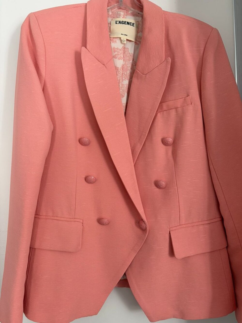 L'agence coral blazer size 8